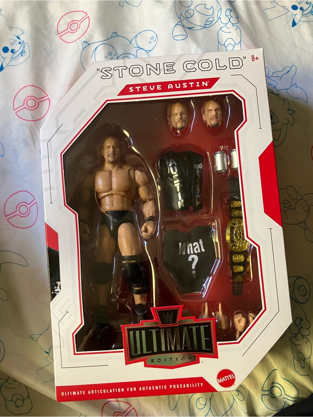 Mattel WWE Stone Cold Steve Austin Action Figure - Black, Gold
